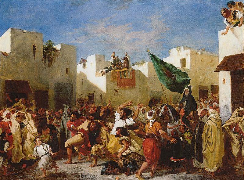 Fanatics of Tangier, Eugene Delacroix